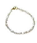 Pearlescent beaded bracelet