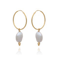 Pearl hoops